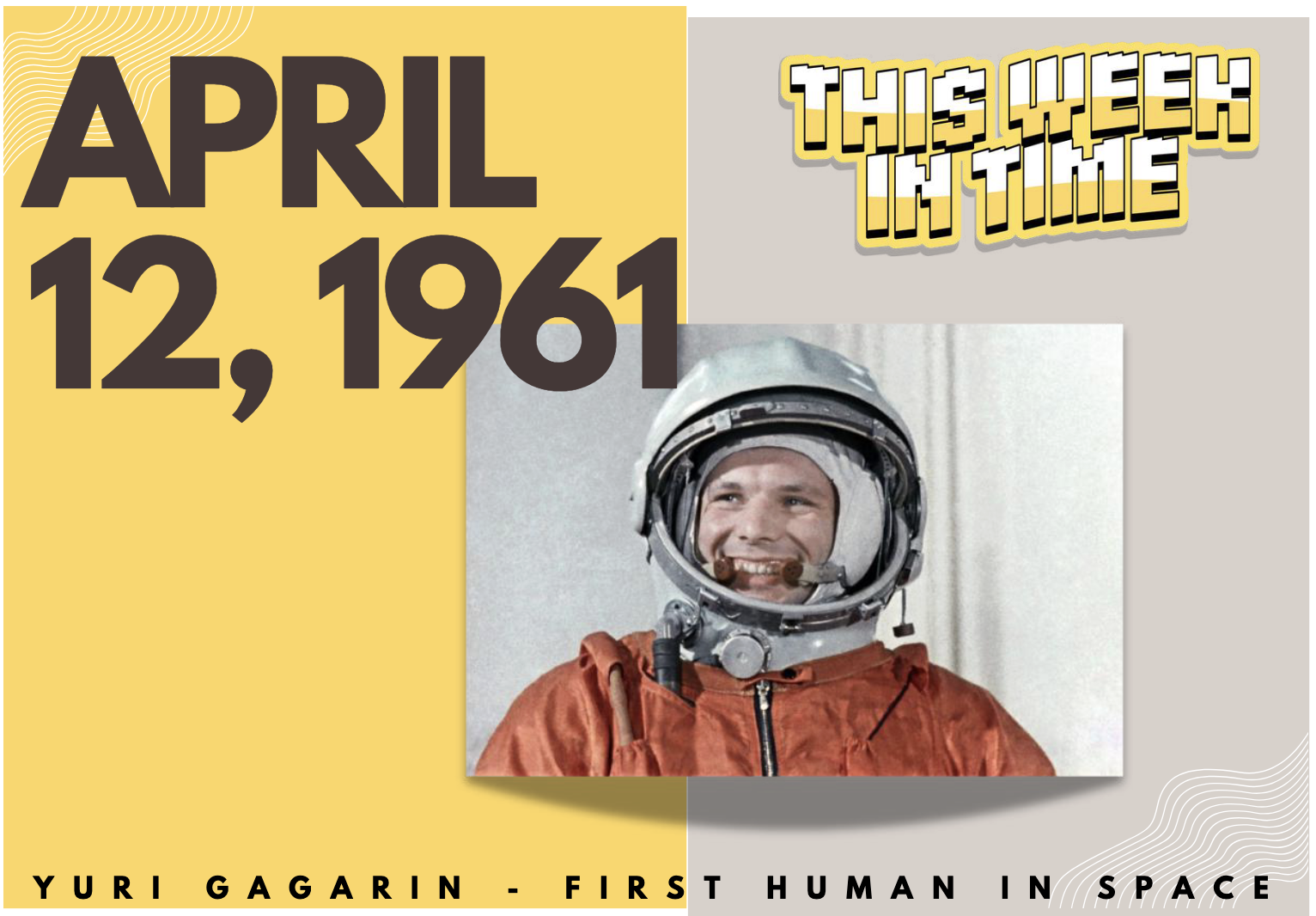 This Week in Time - Yuri Gagarin, April 12, 1961
